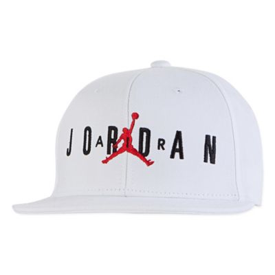 white air jordan cap