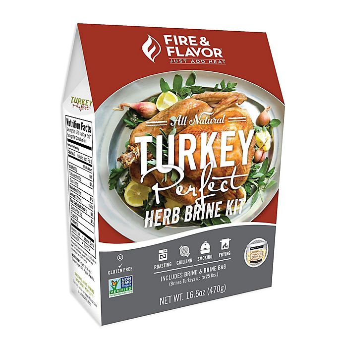 Fire & Flavor™ Turkey Perfect™ Herb Blend Brining Kit