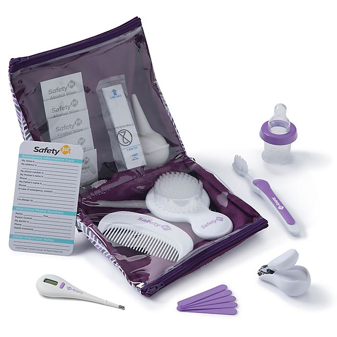 Safety 1st® Deluxe Baby Heathcare & Grooming Kit in Grape