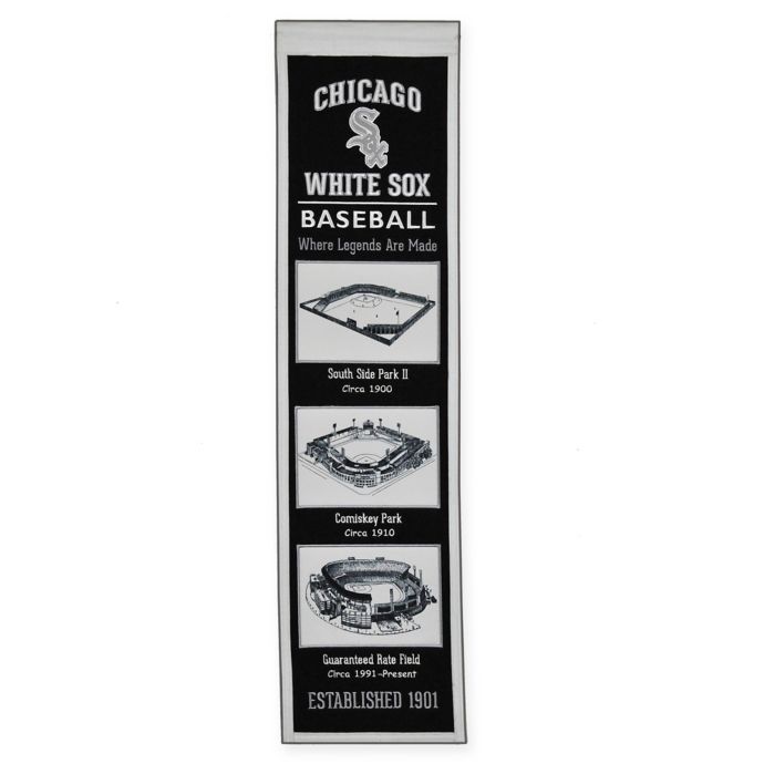 MLB Chicago White Sox Stadium Evolution Banner Bed Bath & Beyond