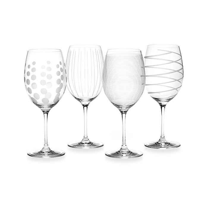 Mikasa Cheers Pack Of 4 Stemless Martini Glasses 