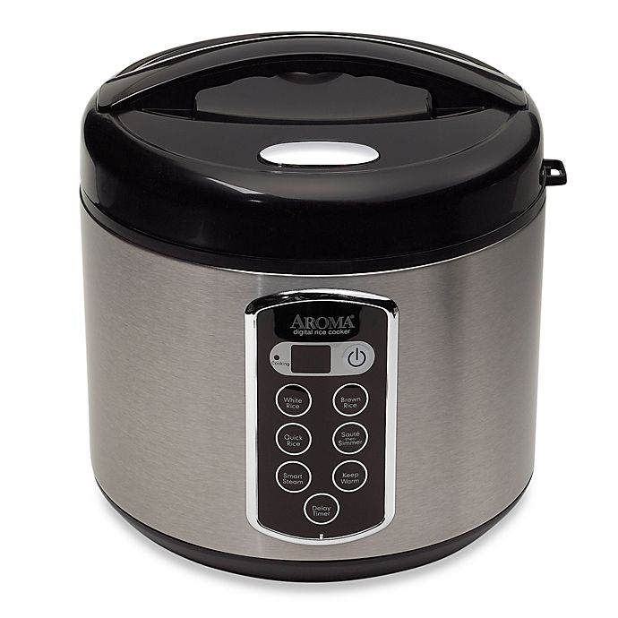 Aroma® Sensor Logic® 20-Cup Rice Cooker and Food Steamer