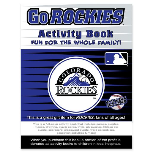 Mlb Go Colorado Rockies Activity Book Buybuy Baby