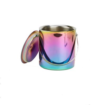 rainbow ice bucket