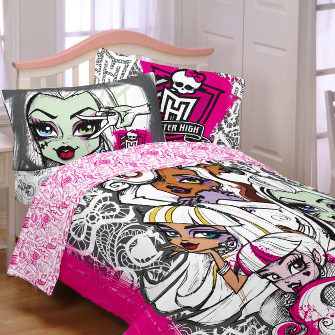 Mattel?? Monster High??? Comforter Set buybuy BABY