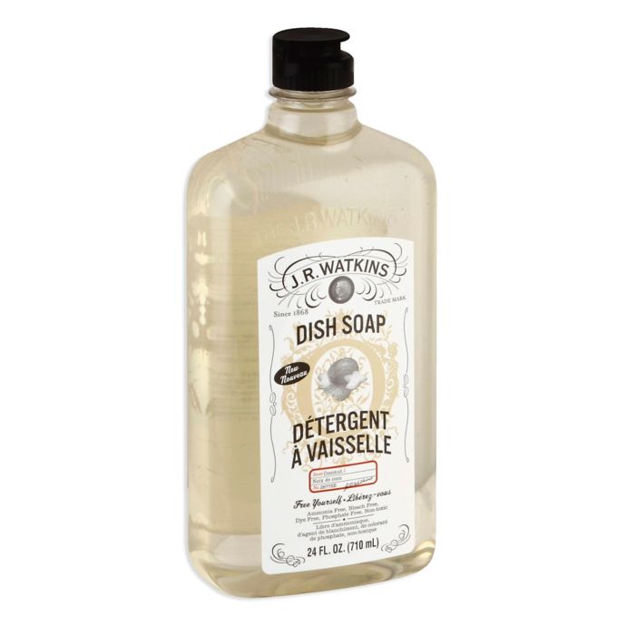 J.R. Watkins 24 fl. oz. Liquid Dish Soap in Coconut Bed Bath & Beyond