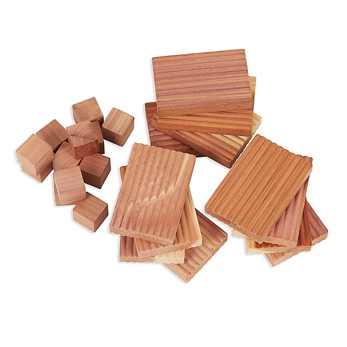 Aromatic Cedar Plank Blocks for Storage and Furniture 10 pieces 