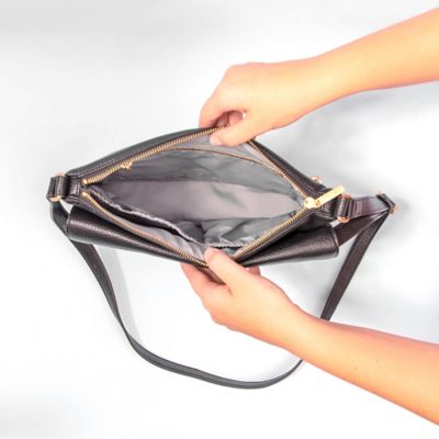 freshly picked crossbody diaper bag