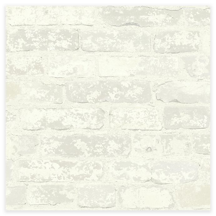 RoomMates® Stuccoed Brick Peel & Stick Wallpaper