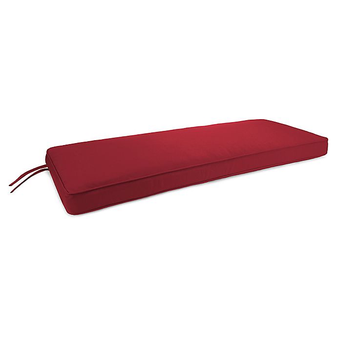 Solid Bench Cushion in Sunbrella® Fabric