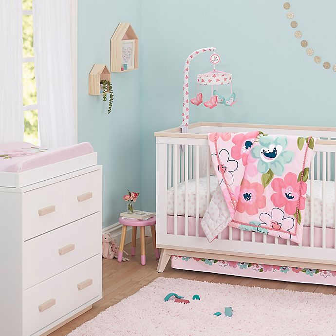 Just Born® One World™ Collection Blossom Crib Bedding Collection