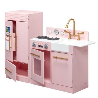 pink childs kitchen