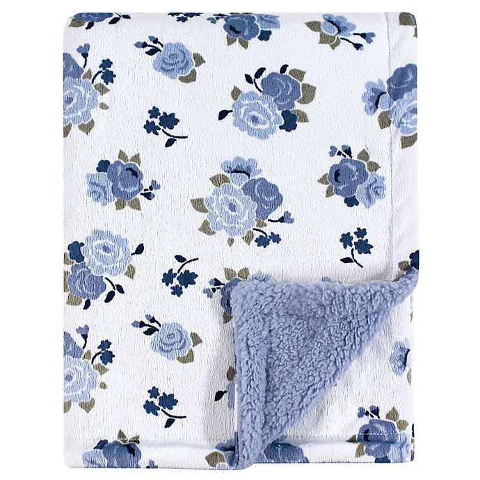 Luvable Friends® Floral Sherpa Blanket