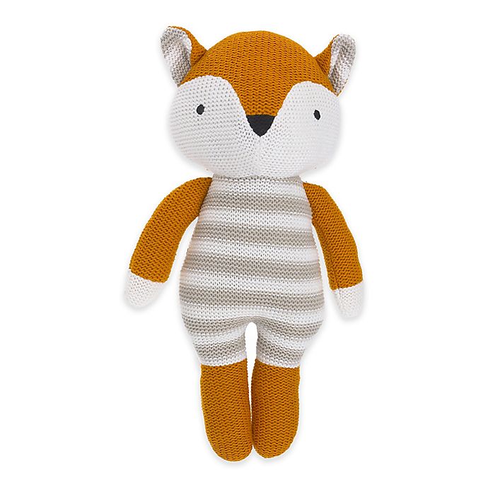 Cuddle Me Tobey Knitted Plush Fox
