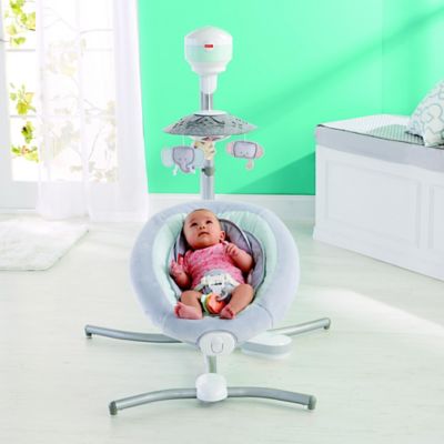 fisher price swing green