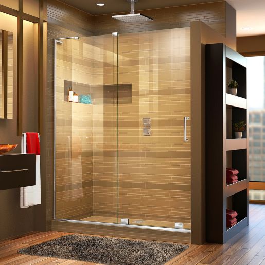 Dreamline Mirage X 44 48 Inch X 72 Inch Left Frameless Sliding Shower Door Bed Bath Beyond