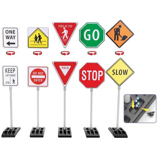 Theo Klein 5 Piece Play Traffic Signs Bed Bath Beyond