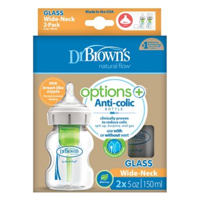 dr brown's natural flow glass bottles