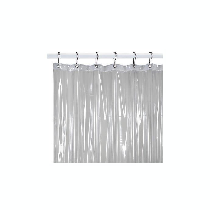Medium Weight Shower Curtain Liner In, Shower Curtain Liner With Magnets And Suction Cups Together