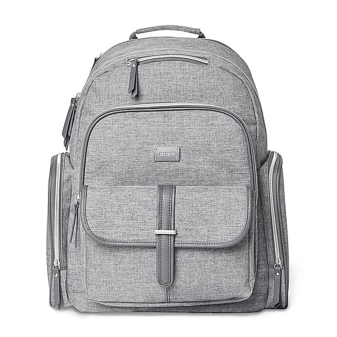 carter's® Stow Away Diaper Bag Backpack in Heather Grey