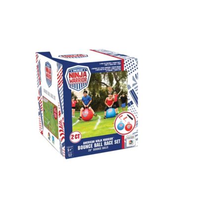 ninja warrior bounce ball