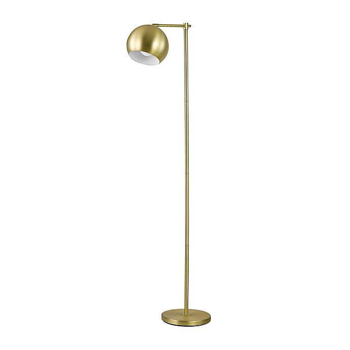 Globe Electric Floor Lamp in Gold