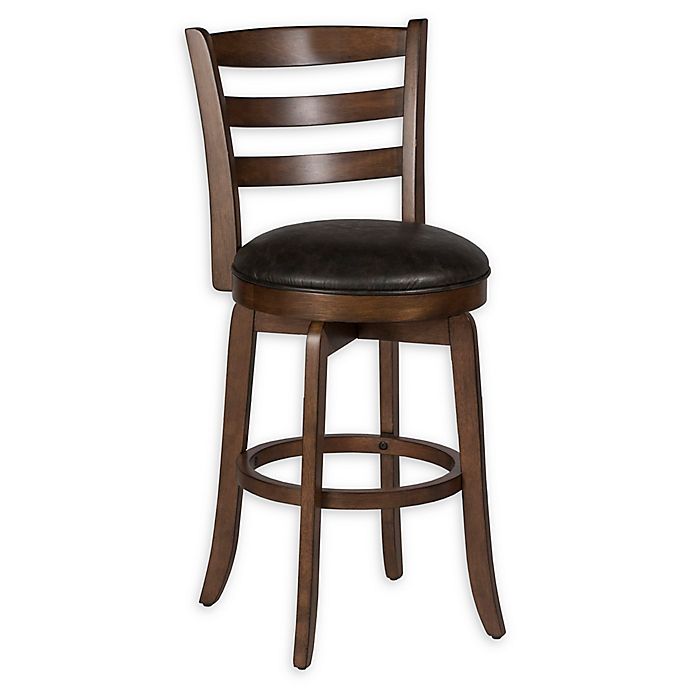 Bee & Willow™ Ladder Back 26-Inch Counter Stool in Espresso