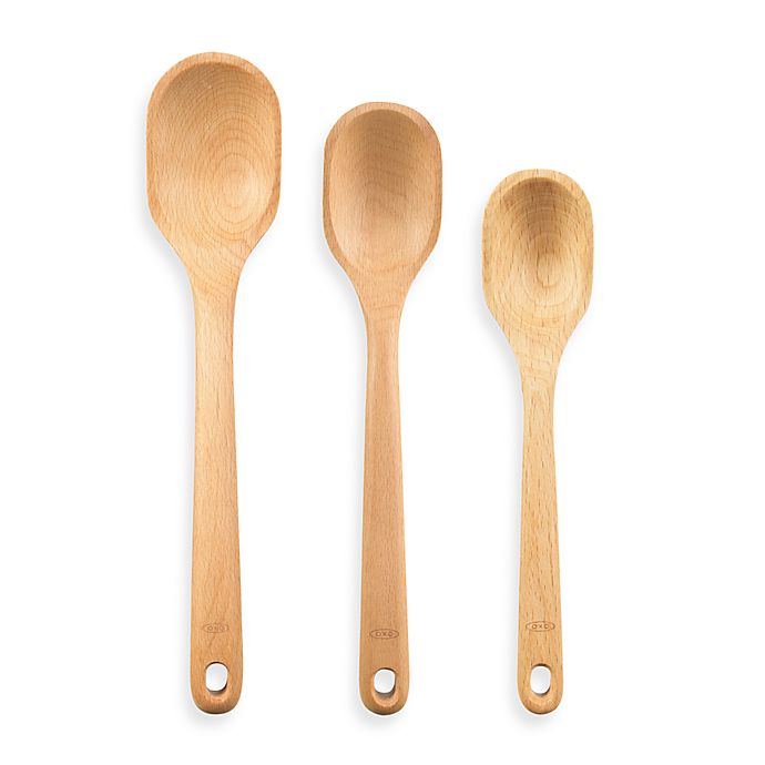 OXO Good Grips® 3-Piece Wooden Spoon Set