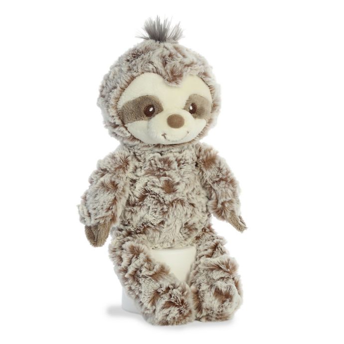 Aurora SLOTH 8" Flopsie Plush Two Toed Sloth Floppy Stuffed Animal NEW 