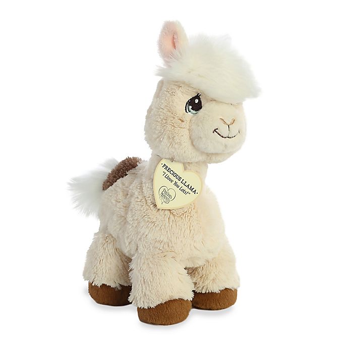 Aurora World Mini Flopsie White/Cream Llama 8" Plush Stuffed Animal 31744 