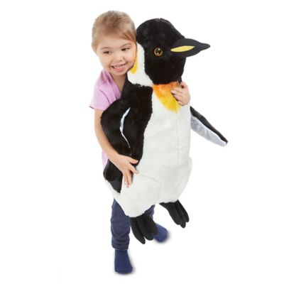 giant penguin stuffed animal