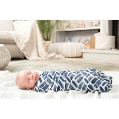 aden and anais blue swaddle