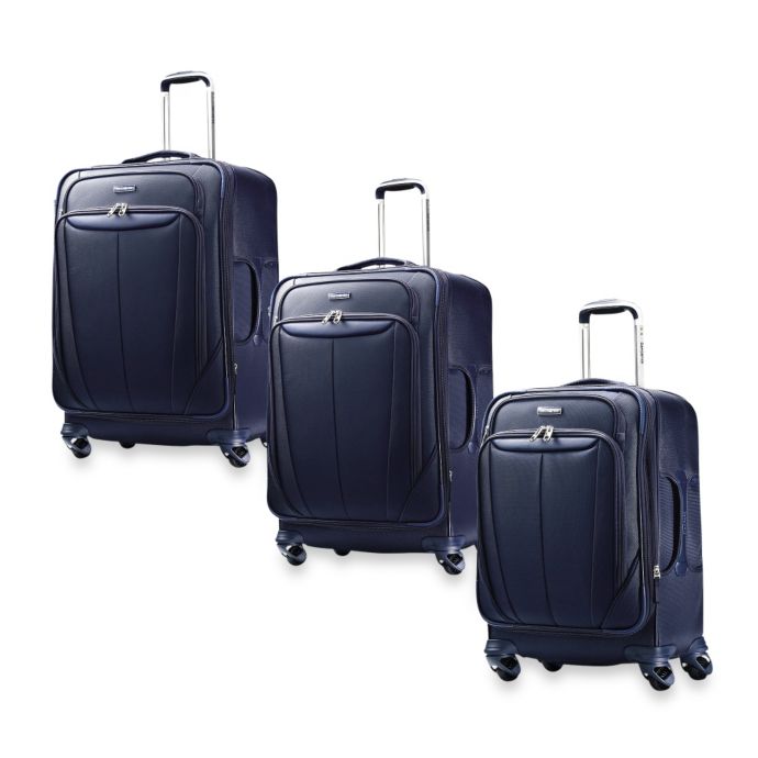 Samsonite® Silhouette Sphere Luggage Collection in Blue Bed Bath & Beyond