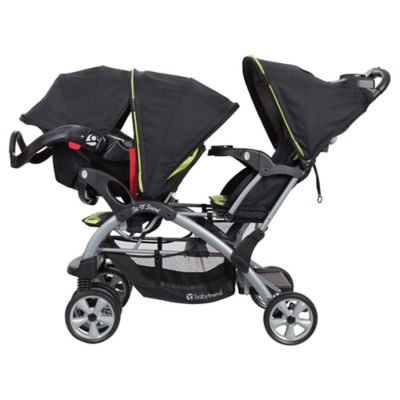 baby trend sit and stand elite double stroller