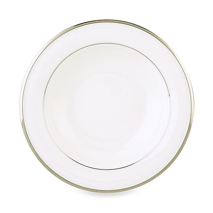 Lenox® Solitaire™ White Rim Soup Bowl
