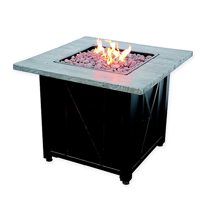Endless Summer Gas Fire Pit in Black