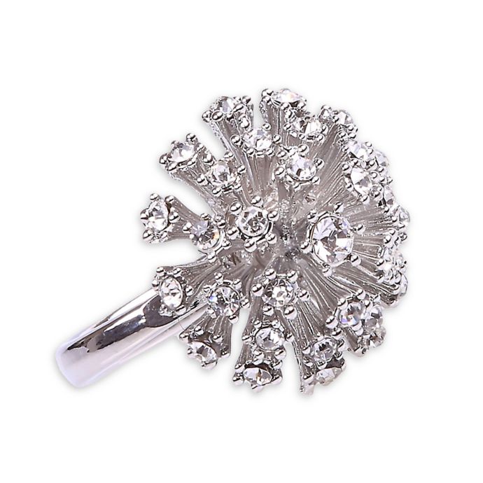 Classic Touch Jeweled Napkin Rings (Set of 4) Bed Bath & Beyond