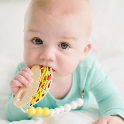 taco teething ring