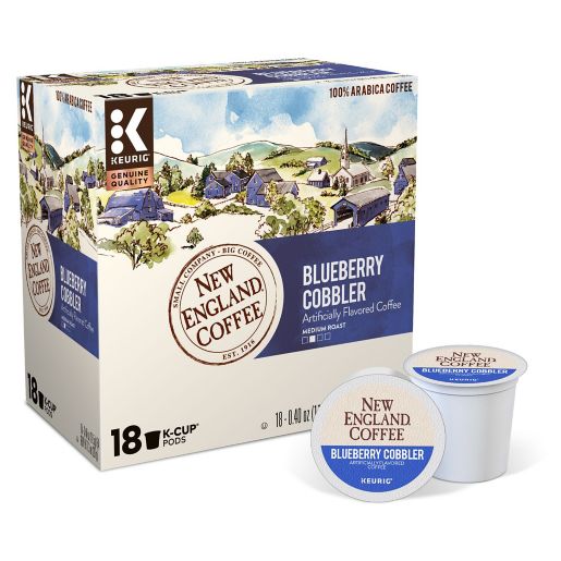 New England Coffee Blueberry Cobbler Coffee Keurig K Cup Pods 18 Count Bed Bath Beyond