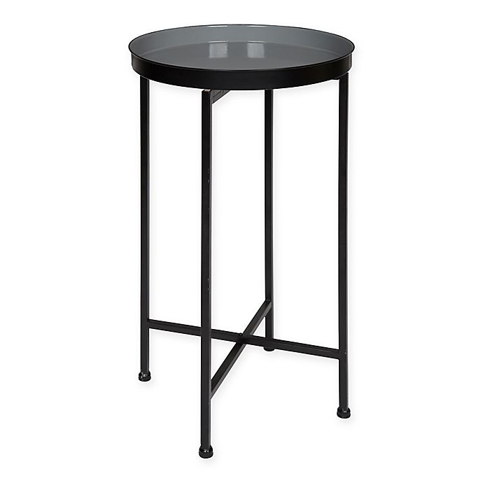 Kate and Laurel Celia Tray Accent Table