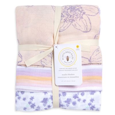 burt's bees muslin swaddle