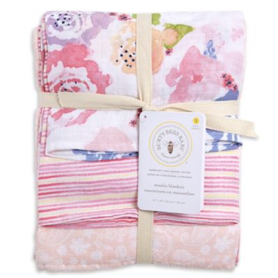 burt's bees muslin blanket