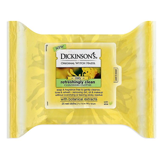 Dickinson's® 25-Count Original Witch Hazel Refreshingly Clean Towelettes