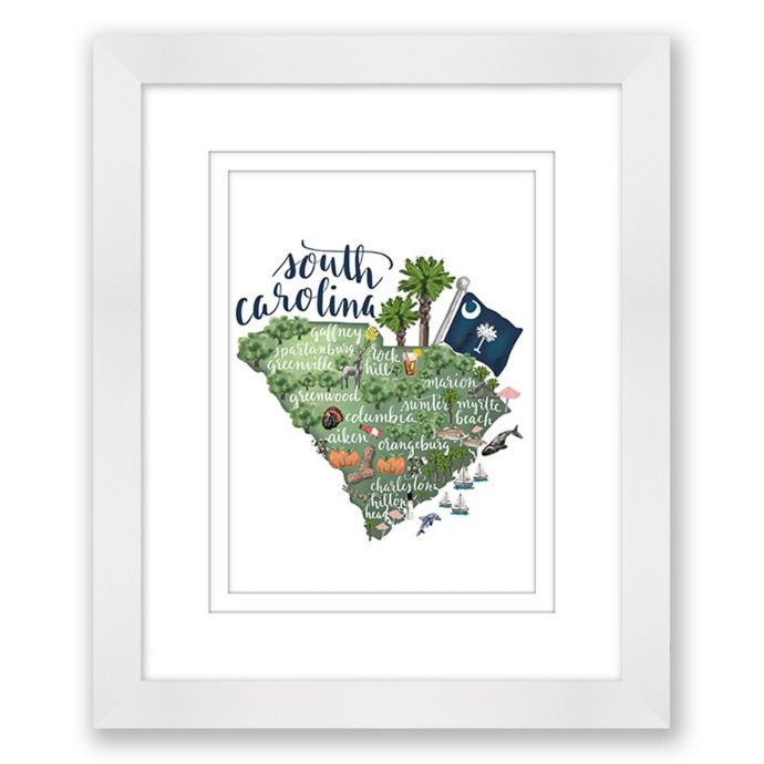 South Carolina Framed Wall Art Bed Bath & Beyond