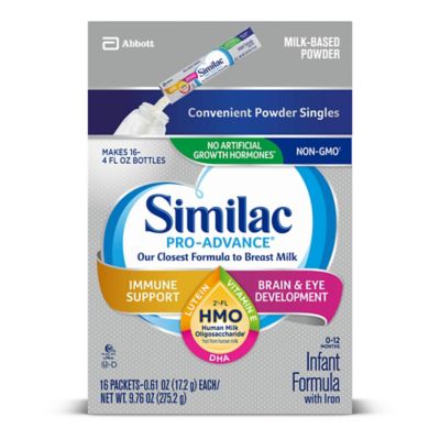 similac pro advance individual packets