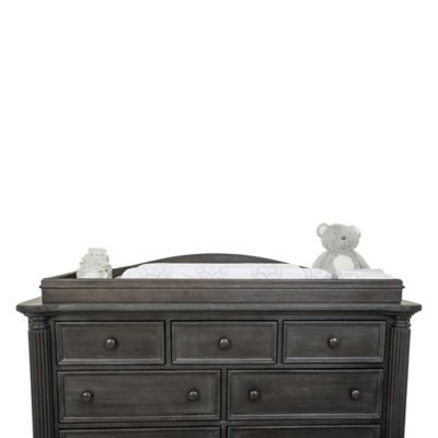 kingsley charleston crib in weathered white