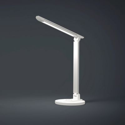 taotronics qi wireless charging led desk lamp in white
