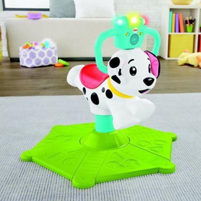 fisher price bounce and spin puppy