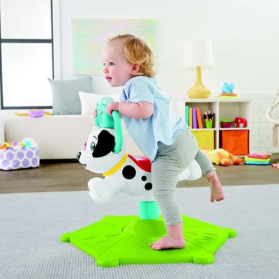 fisher price bounce and spin unicorn