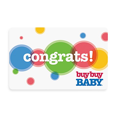 "congrats!" Dots Gift Card - buybuy BABY